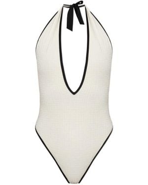 Balmain Sleeveless One-Piece Swimsuit - Multicolor