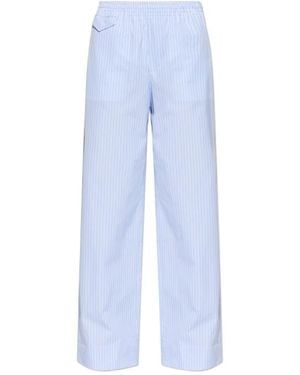 A.P.C. Striped Pajama Pants - Blue