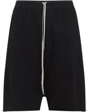 Rick Owens Drawstring Shorts - Black