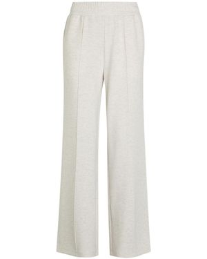 Varley The Wide Leg 30 Pintuck Jersey Joggers - White