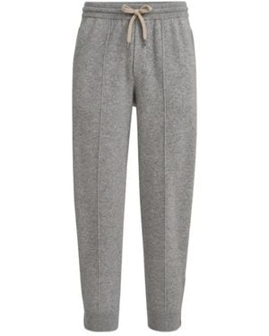 Brunello Cucinelli Drawstring Casual Pants - Gray