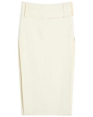 Sportmax Spsfronda Midi Skirt - White