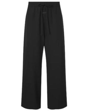 Fear Of God Virgin Wool Wide-Leg Trousers - Black