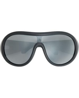 Moncler Thyra Oval Sunglasses - Grey