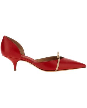 Ferragamo Gyoia Pointed High Heels - Red