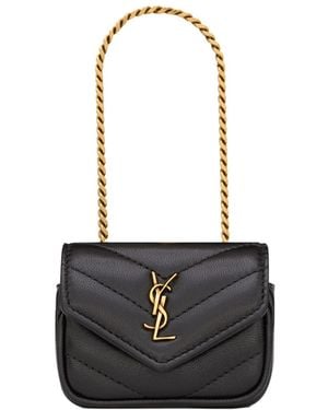 Saint Laurent Loulou Pendant - Black