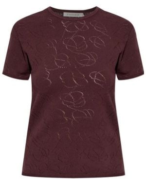By Malene Birger Short-Sleeved T-Shirt - Purple