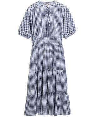 Barbour Fitted A-Line Dress - Blue