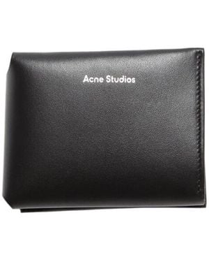 Acne Studios Folded Card Holder - Black