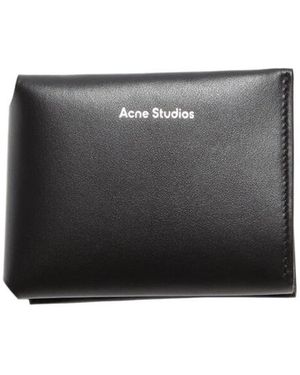 Acne Studios Folding Card Holder - Black
