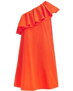 Essentiel Antwerp Juicer One-Shoulder Dress - Red