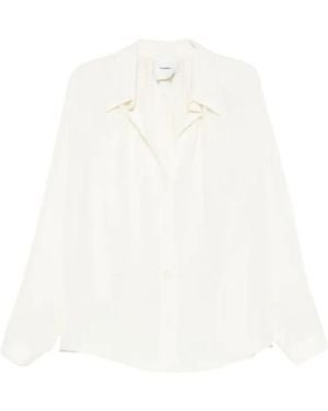 Nanushka Long-Sleeve Shirt - White