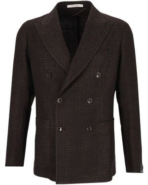 Tagliatore Long-Sleeve Blazer - Black