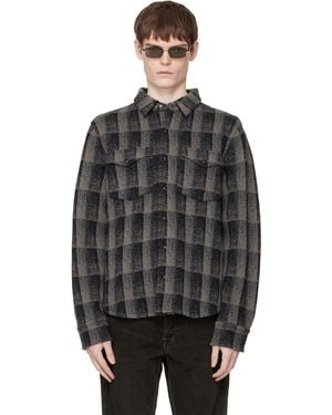 RRL Wool-Cashmere Western Jacket - Black