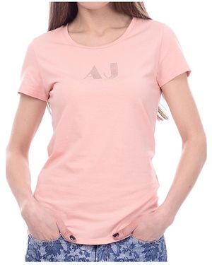 Armani Jeans Open-Necked Shirt - Pink