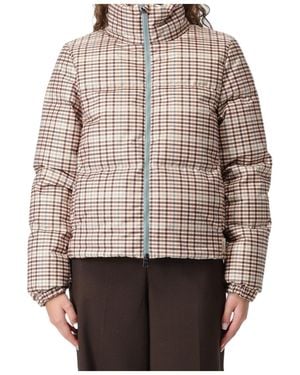 Woolrich High-Neck Zip-Up Down Jacket - Multicolor