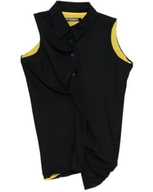 OTTOLINGER Twisted Reversible Shirt - Black
