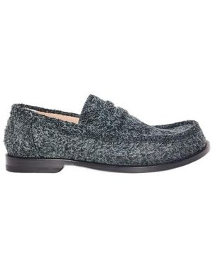 Loewe Campo Slip-On Loafers - Grey