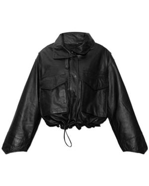 AllSaints Clay Leather Jacket - Black