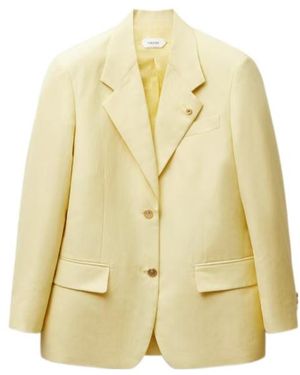 Versace Medusa-Button Single-Breasted Blazer - Metallic