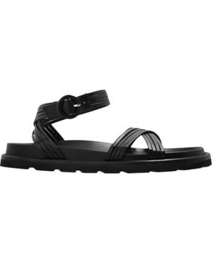 Gianvito Rossi Ankle Strap Court Shoes - Black