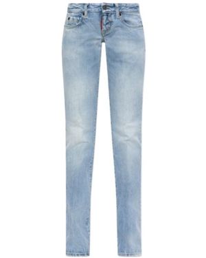 DSquared² Belt Loop Jeans - Blue