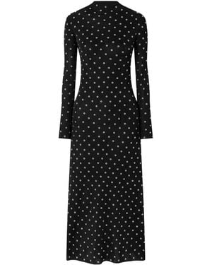 Altuzarra Kaplan Eyelet-Embellished Jersey Maxi Dress - Black