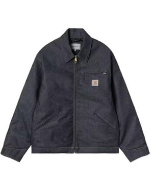 Carhartt Og Detroit Jacket - Blue