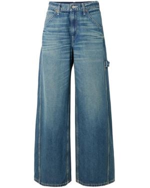 RE/DONE Mid Rise Jeans - Blue