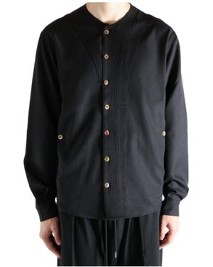Kiko Kostadinov Crew Neck Casual Jacket - Black