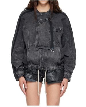STEFAN COOKE Airshow Denim Jacket - Black