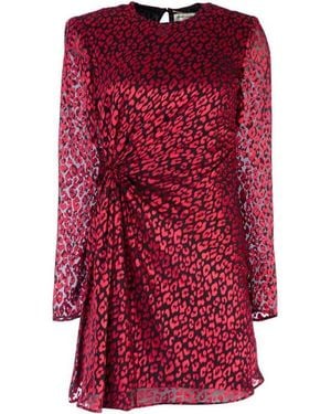 Saint Laurent Gathered Detail Mini Dress