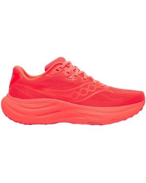 Saucony Round-Toe Sneakers - Red