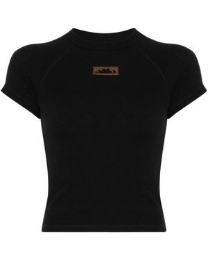 OTTOLINGER Open-Necked Shirt - Black