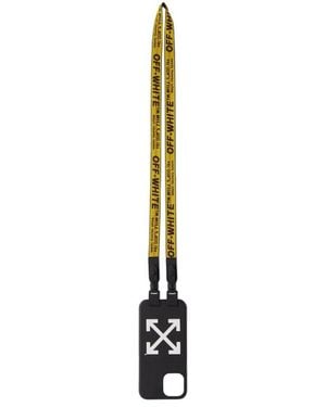 Off-White c/o Virgil Abloh Necklace Iphone 12Apt 12 Pro Mobile Phone Case - White