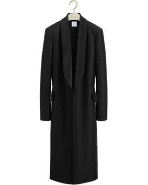 Dior Long-Sleeved Coat - Black