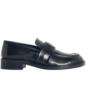 Acne Studios Round-Toe Loafers - Blue
