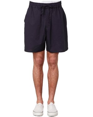 Officine Generale Rope Shorts - Blue