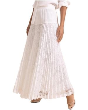 Jonathan Simkhai Verona Pleated Midi Skirt - Pink