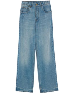 Jacquemus Nîmes Mid-Rise Wide Jeans - Blue