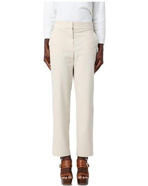 Max Mara Side Pocket Casual Pants - White