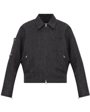 Courreges Long Sleeve Jacket - Blue