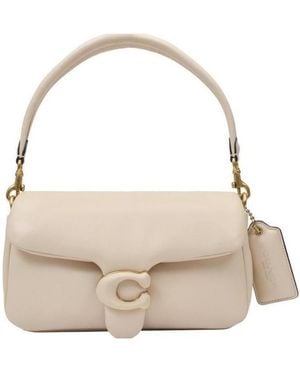COACH Tabby Pillow Satchel Bag - Natural