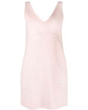 P.A.R.O.S.H. Less Wool Minidress - Pink