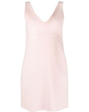 P.A.R.O.S.H. Less Wool Minidress - Pink