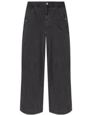 AllSaints Jackson Wide-Leg Jeans - Grey