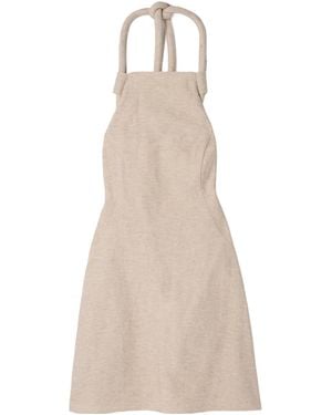 Cult Gaia Lenis Halter-Neck Mini Dress - Natural