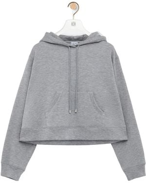 Loewe Trapeze Hoodie - Gray