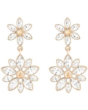 Dior Ice Flower Earrings - White