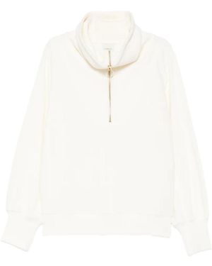 Varley Sw Vine Half Zip Sweater - White